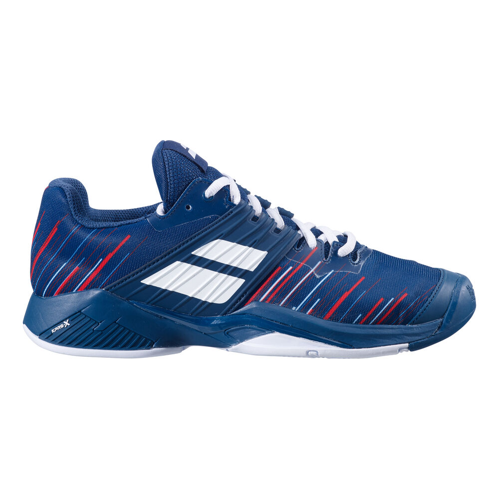 Babolat Propulse Fury Chaussures Toutes Surfaces Hommes - Bleu Foncé , Rouge