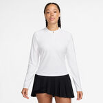 V&ecirc;tements Nike Nike Court Dri-Fit Advantage Haut Manches Longues Femmes-Blanc,Blanc