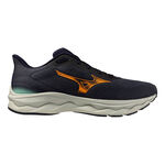 Chaussures de running Mizuno Mizuno Wave Serene GTX 2 Chaussure trail Hommes-bleu fonc&eacute;, orange