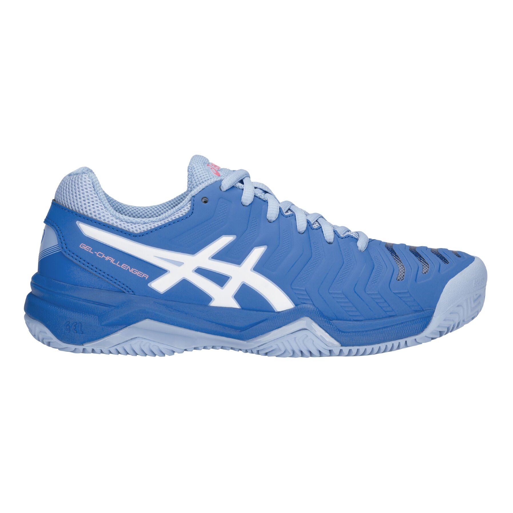 Buy ASICS Gel Challenger 11 Clay Chaussure Terre Battue Femmes Bleu Blanc online Tennis Point FR