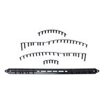 Accessoires raquettes Wilson Wilson Blade 98 18X20 V9 Jonc-Noir,Jaune Lemon