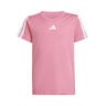 Training Essentials 3 Stripes T-shirt Enfants - rosé, blanc