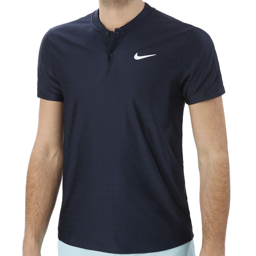 Nike Court Dri-Fit Advantage Polo Hommes - Bleu Foncé