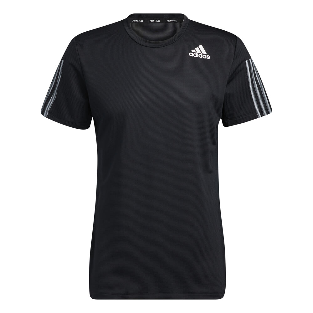 adidas Aero 3-Stripes PB T-shirt Hommes - Noir , Blanc