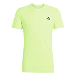 V&ecirc;tements adidas adidas Freelift T-shirt Hommes-Vert Fluo