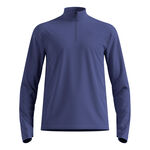 Vêtements Odlo Odlo Essential Thermal Midlayer 1/2 Zip Maillot de course Hommes-bleu