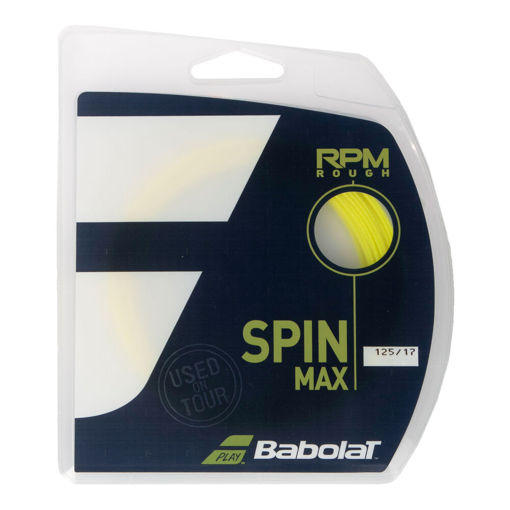 Babolat RPM Rough Cordage En Garniture 12m - Jaune