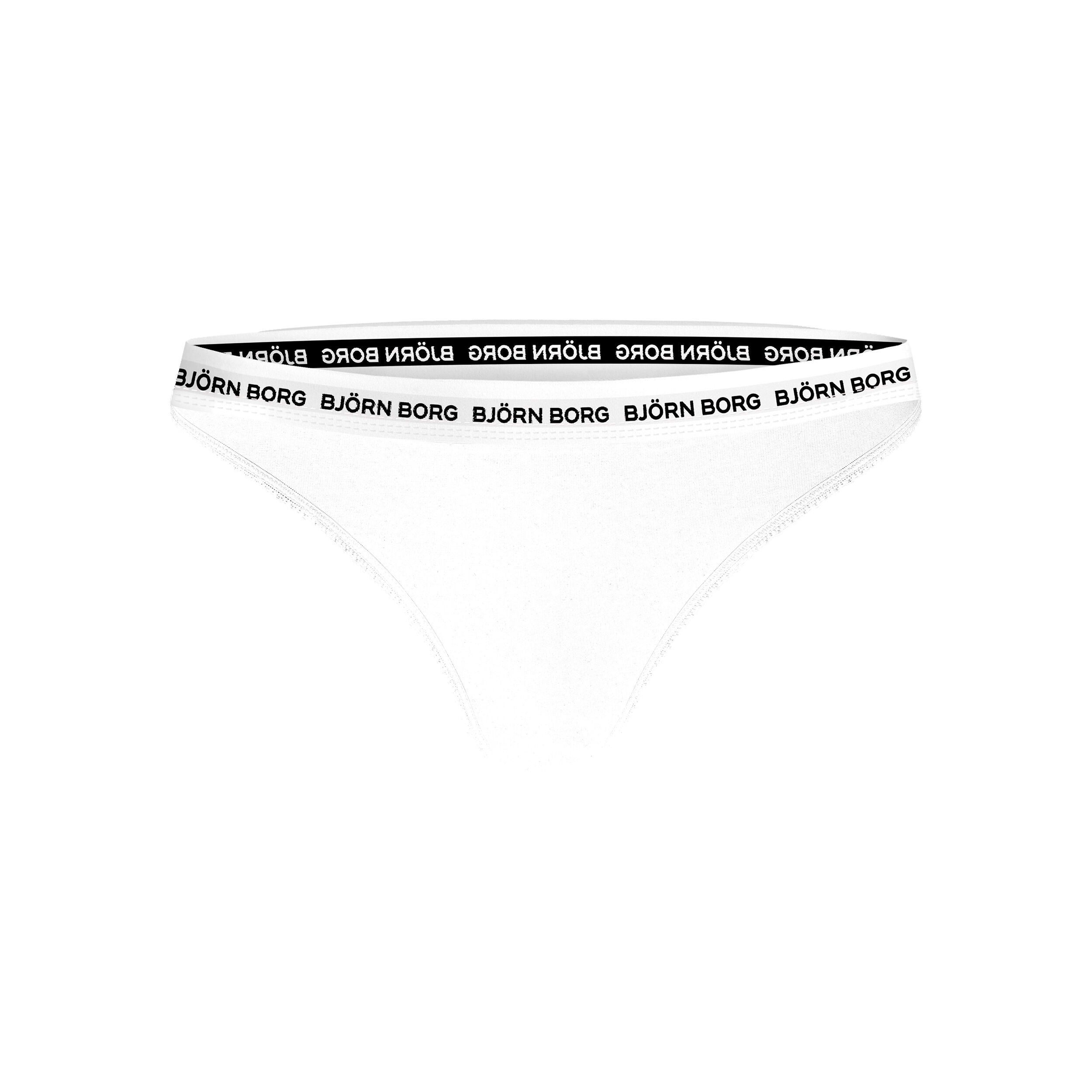 Buy Bjorn Borg Core Logo String Pack De 2 Unites Femmes Noir Blanc online Tennis Point FR
