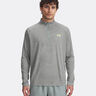 Tech Textured 1/2 Zip-GRY Long-Sleeves