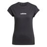 Essentials Linear T-shirt Femmes-Noir