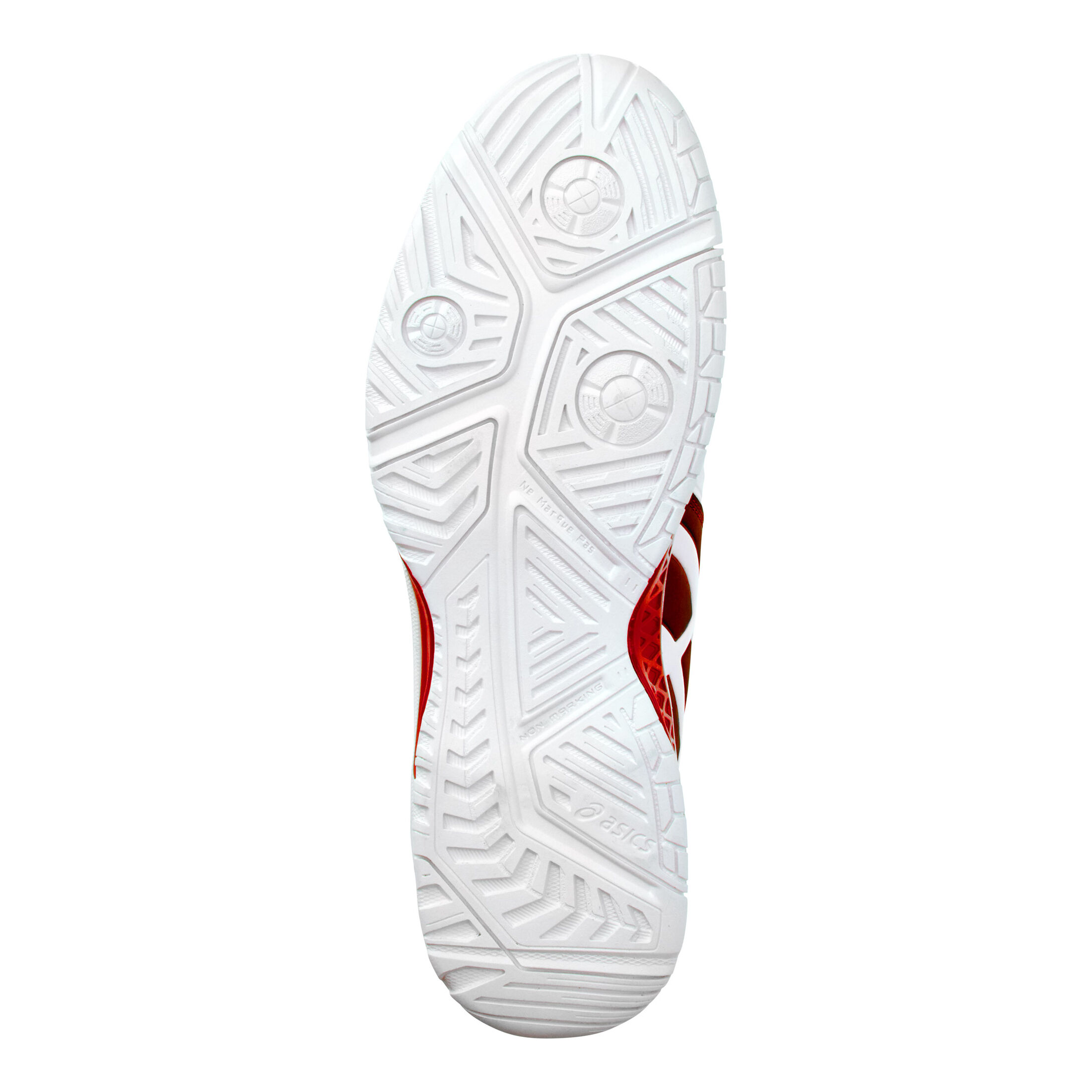 Novak Djokovic Gel Resolution Chaussures Toutes Surfaces Hommes Rouge Blanc