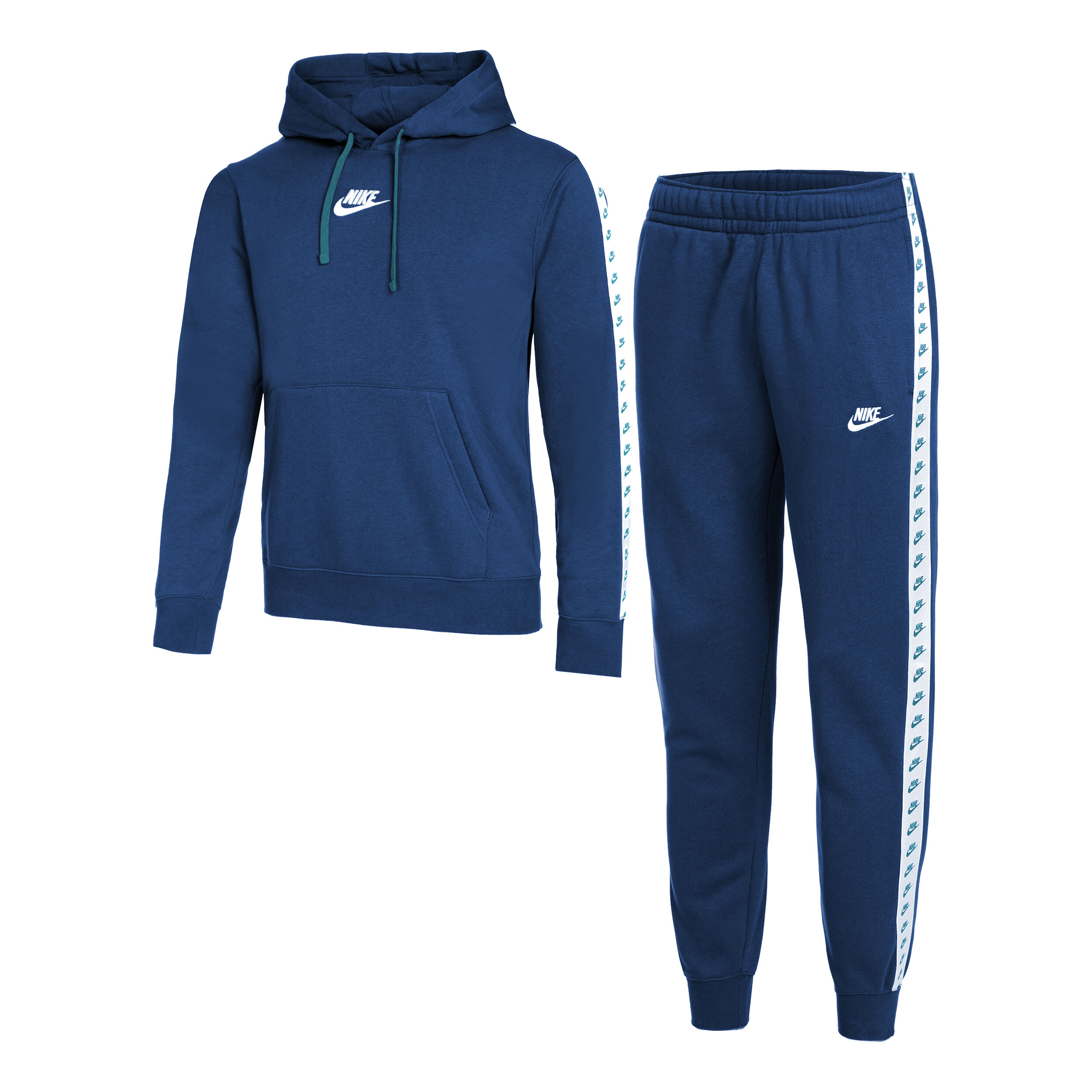 Survetement nike sportswear bleu hot sale