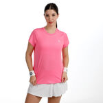 V&ecirc;tements de tennis BIDI BADU BIDI BADU Crew 2.0 T-shirt Femmes-pink