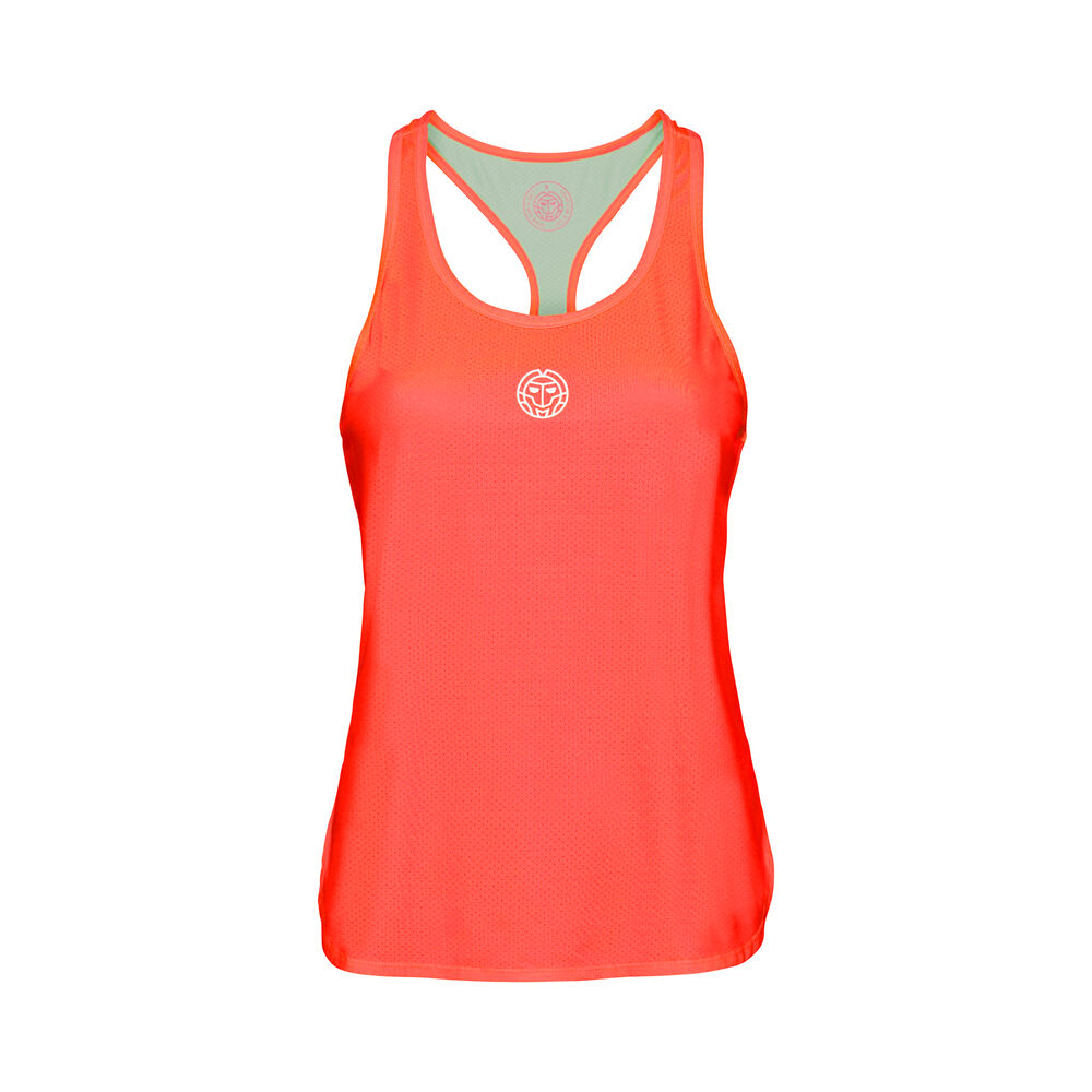 BIDI BADU Rahel Tech Débardeur Tank Top Filles - Corail , Blanc