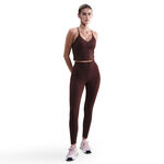 V&ecirc;tements Nike Nike Dri-FIT One High Rise 7/8 Collant tight Femmes-rouge fonc&eacute;
