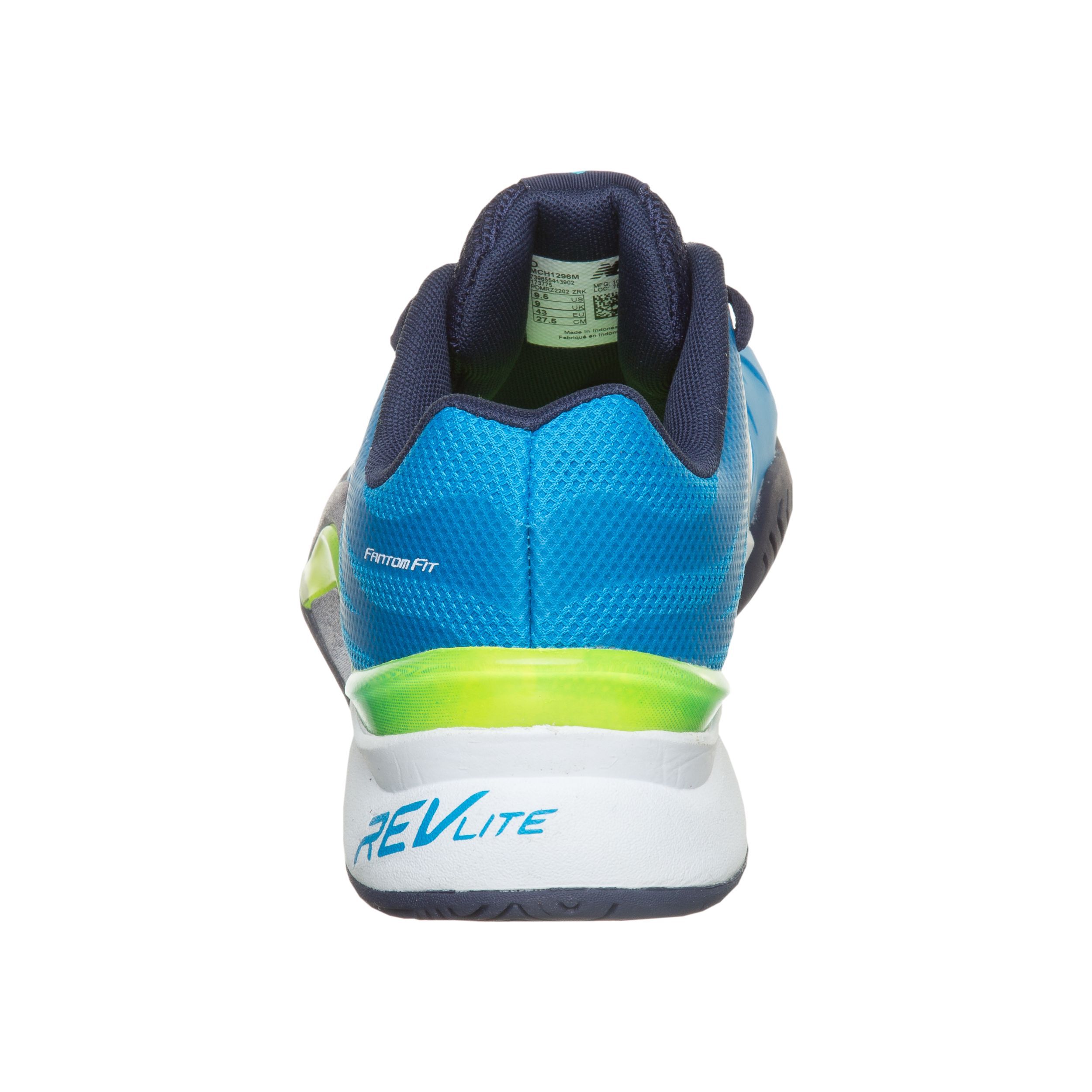 1296 V2 Chaussures Toutes Surfaces Hommes Bleu Bleu Fonce