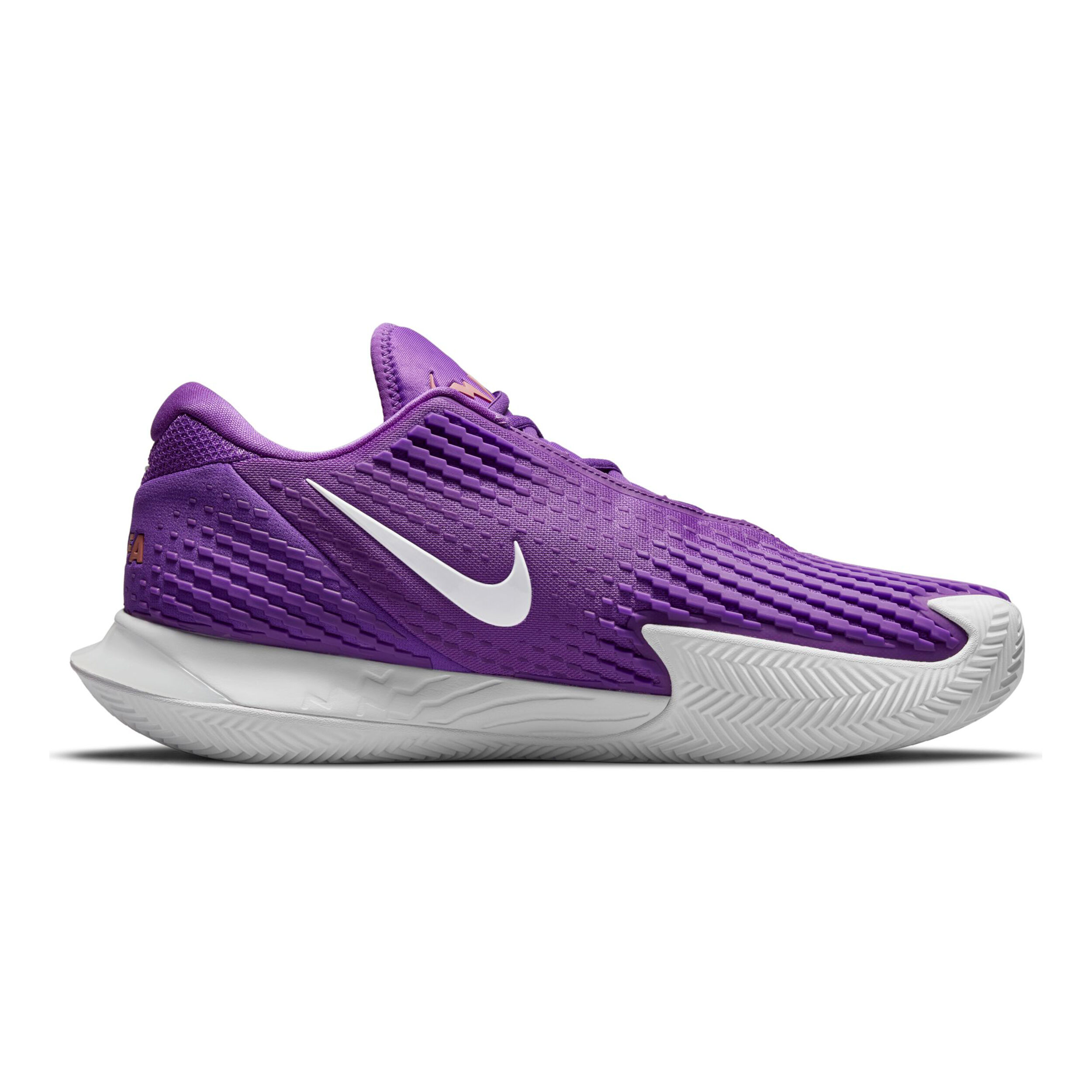Rafael Nadal Zoom Vapor Cage 4 Chaussure Terre Battue Hommes Violet Blanc