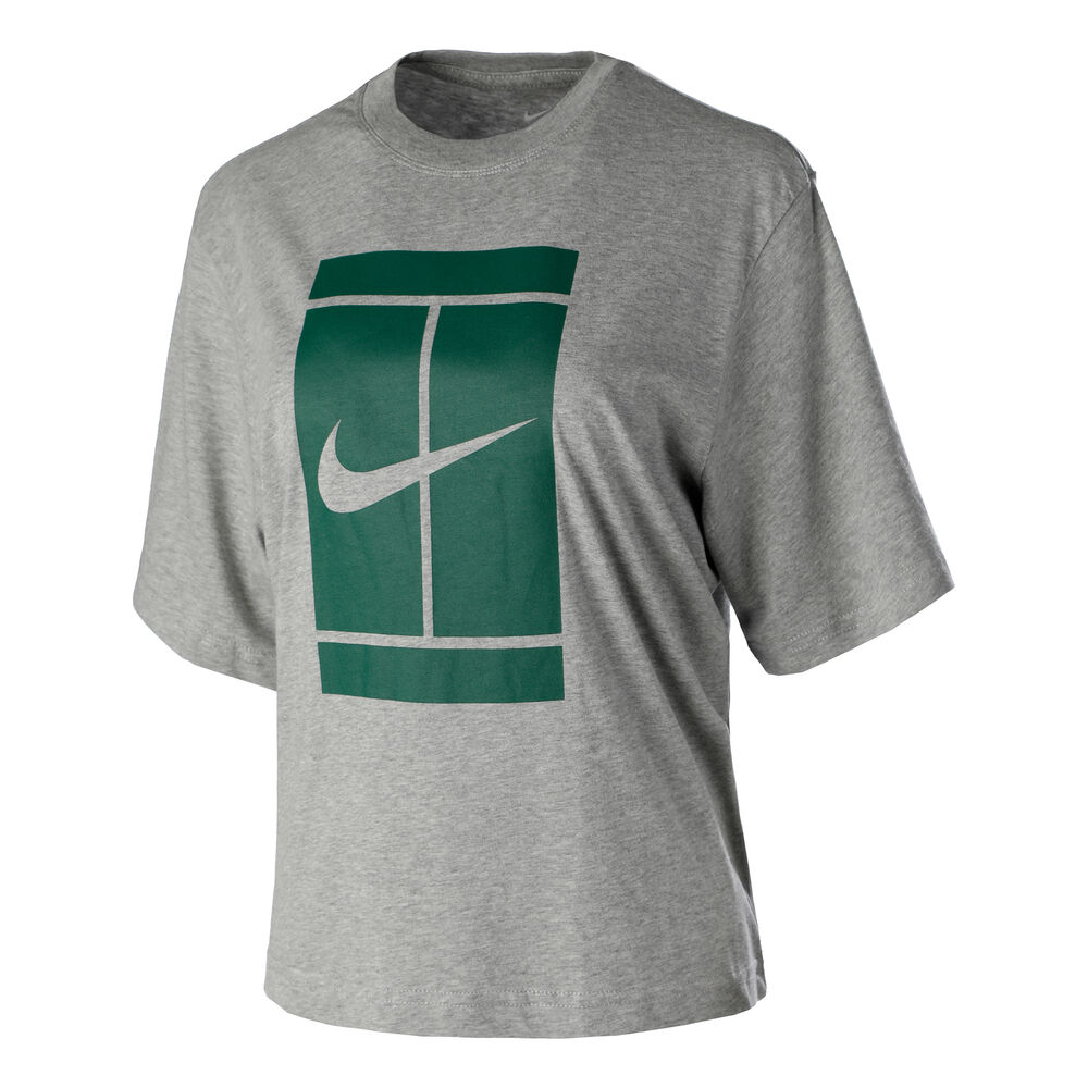 Nike Court Seasonal T-shirt Femmes - Gris , Vert