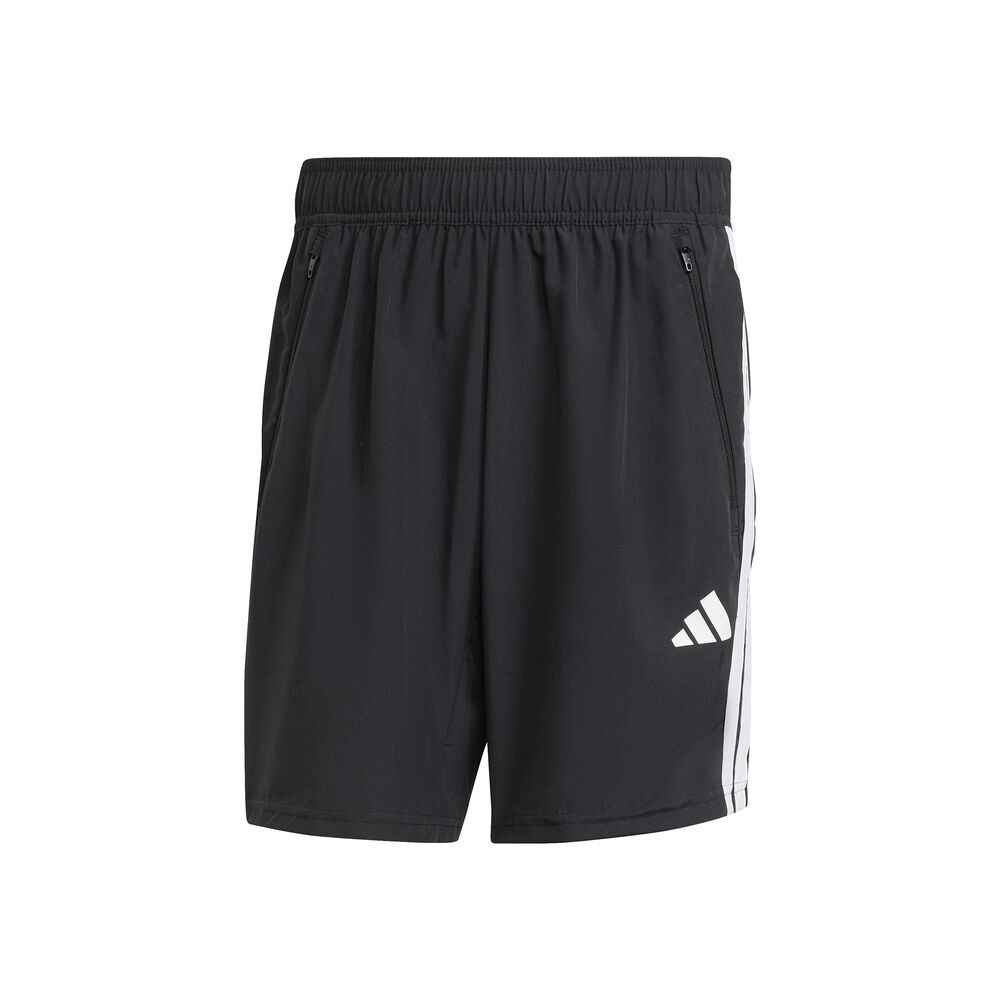 adidas Taining Essentials 3 Stripes Woven 7in Shorts Hommes - Noir
