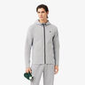Full Zip Gilet en coton Hommes - gris, 