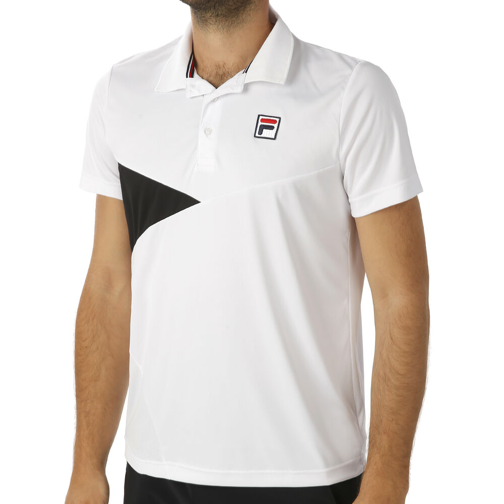 Fila Nino Polo Hommes - Blanc , Noir