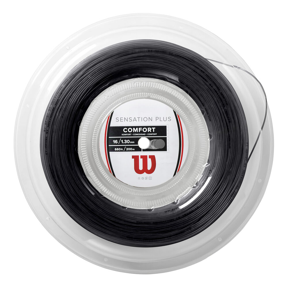 Wilson Sensation Plus Bobine Cordage 200m - Noir