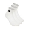 Essentials Ankle 3P Chaussettes de tennis - Pack de 3 Unisex-blanc, noir