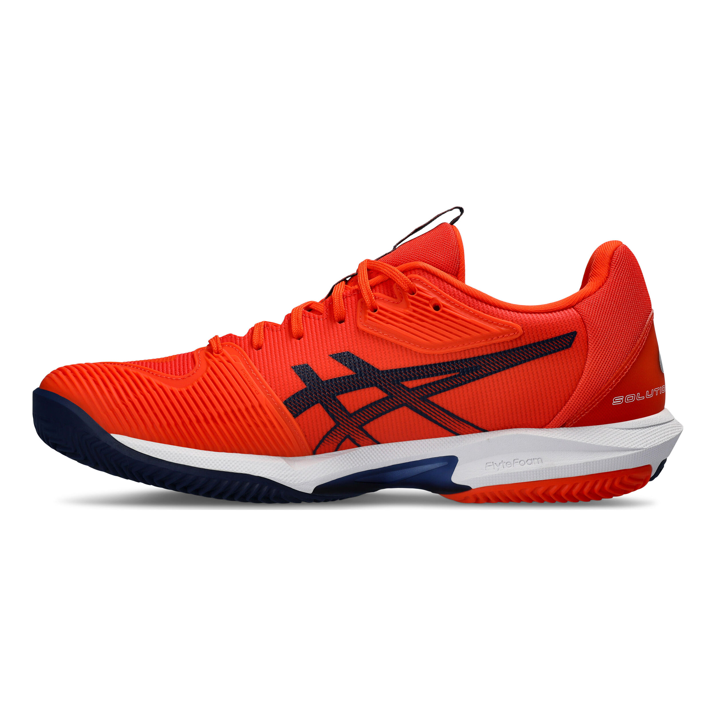 Asics gel-solution speed 3 clay chaussure terre battue exclusif hommes - noir blanc sale