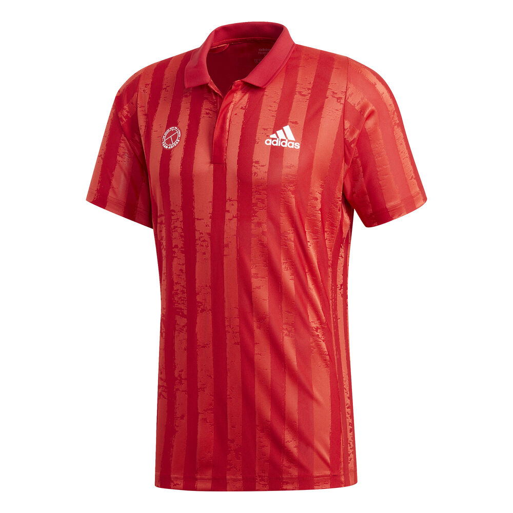 adidas Freelift Polo Hommes - Rouge