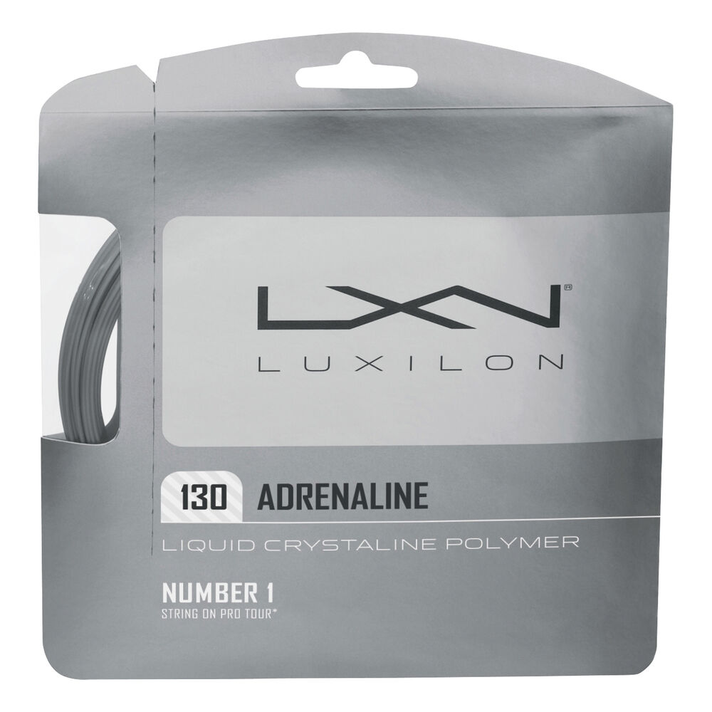 Luxilon Adrenaline Cordage En Garniture 12,2m - Argent