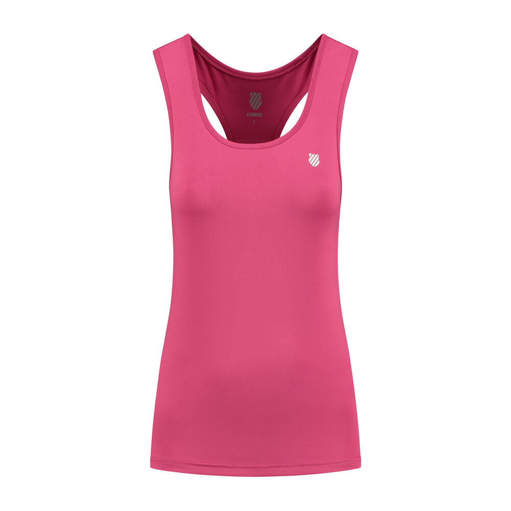 K-Swiss Hypercourt Express Débardeur Tank Top Femmes - Pink , Blanc