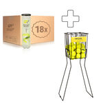 Balle de tennis Racket Roots Racket Roots Club Tennisball Tube De 4