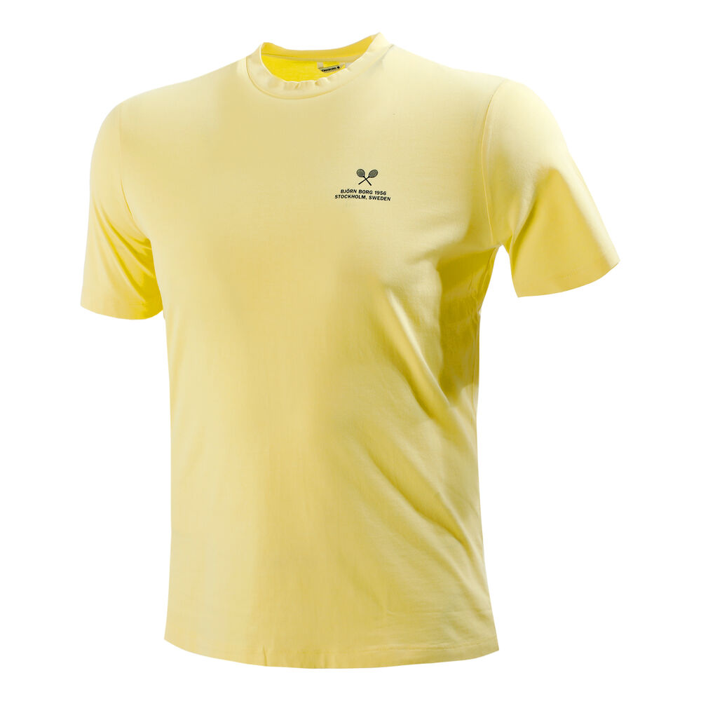 Björn Borg Borg T-shirt Hommes - Jaune