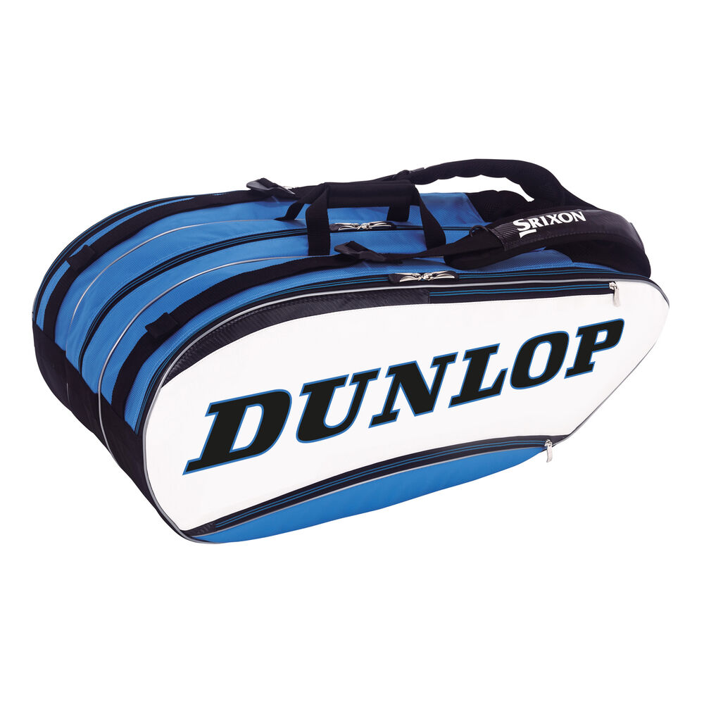 Dunlop Srixon 12 Housse De Raquette - Blanc , Bleu