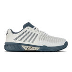 Chaussures de tennis K-Swiss K-Swiss Express Light 3 Chaussure Terre Battue Hommes-Blanc,Bleu Petrol