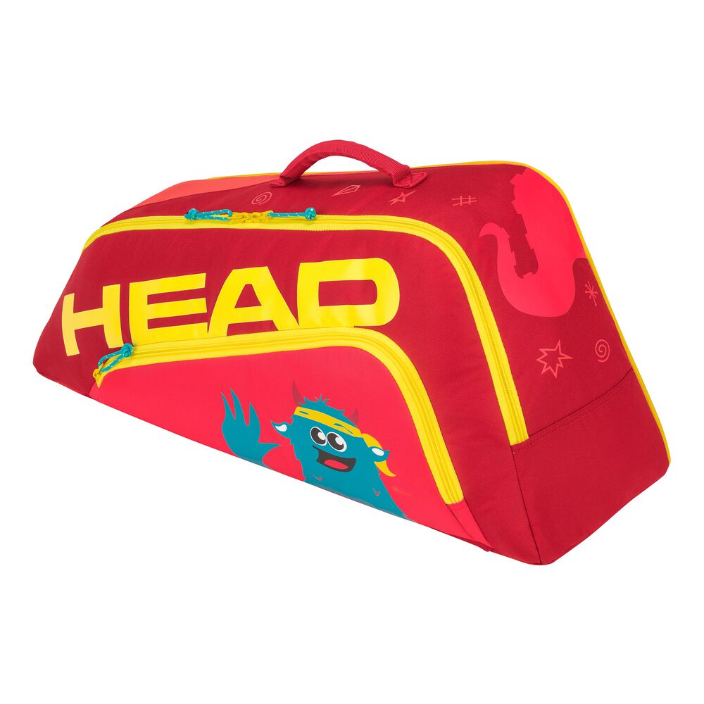 HEAD Junior Combi Novak Housse De Raquette - Rouge , Jaune