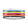 Nike Flex Classic Slim Bandeau Pack De 6-Jaunes Fluo,Pink