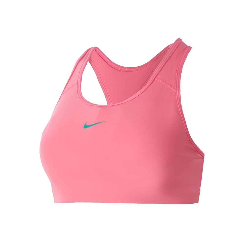 Nike Swosh- Padded Soutien-gorge Sport Femmes - Pink , Bleu Petrol