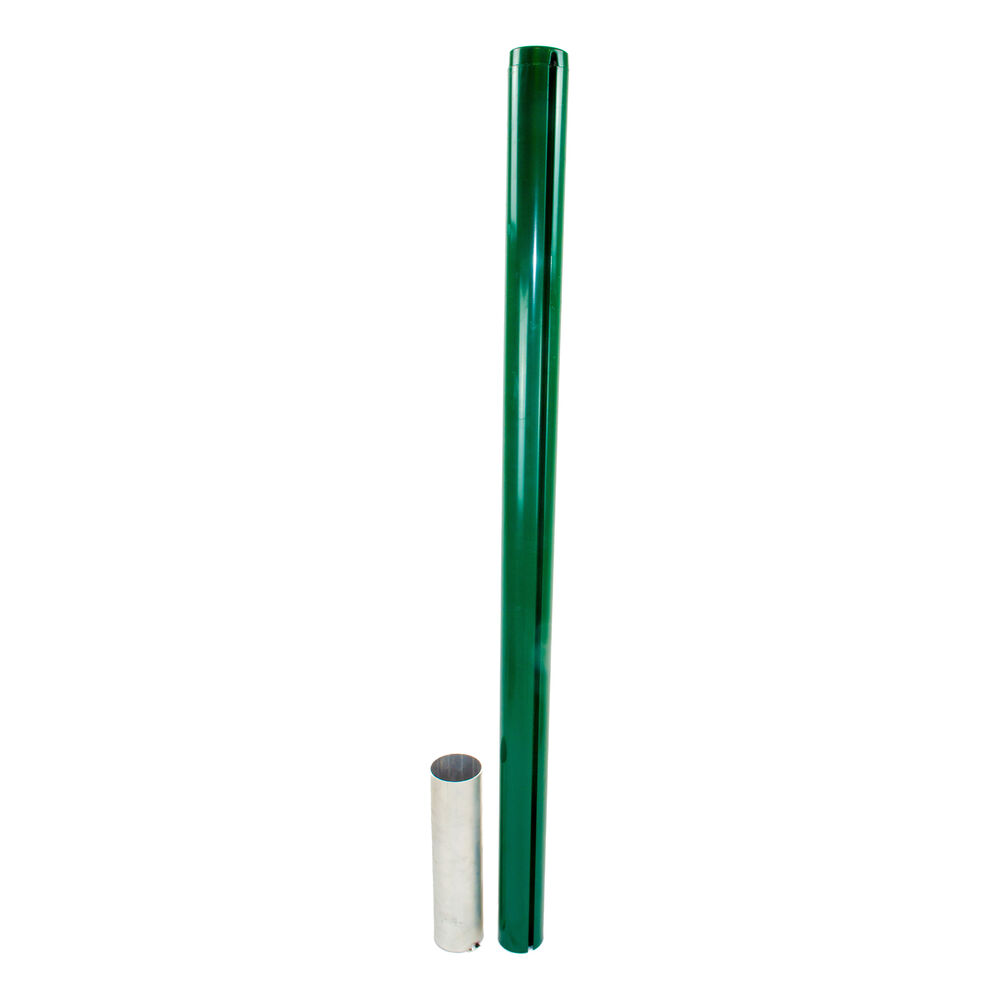 Tegra ASS Poteau Pour Filet 83mm Rond, Aluminium - Vert Foncé