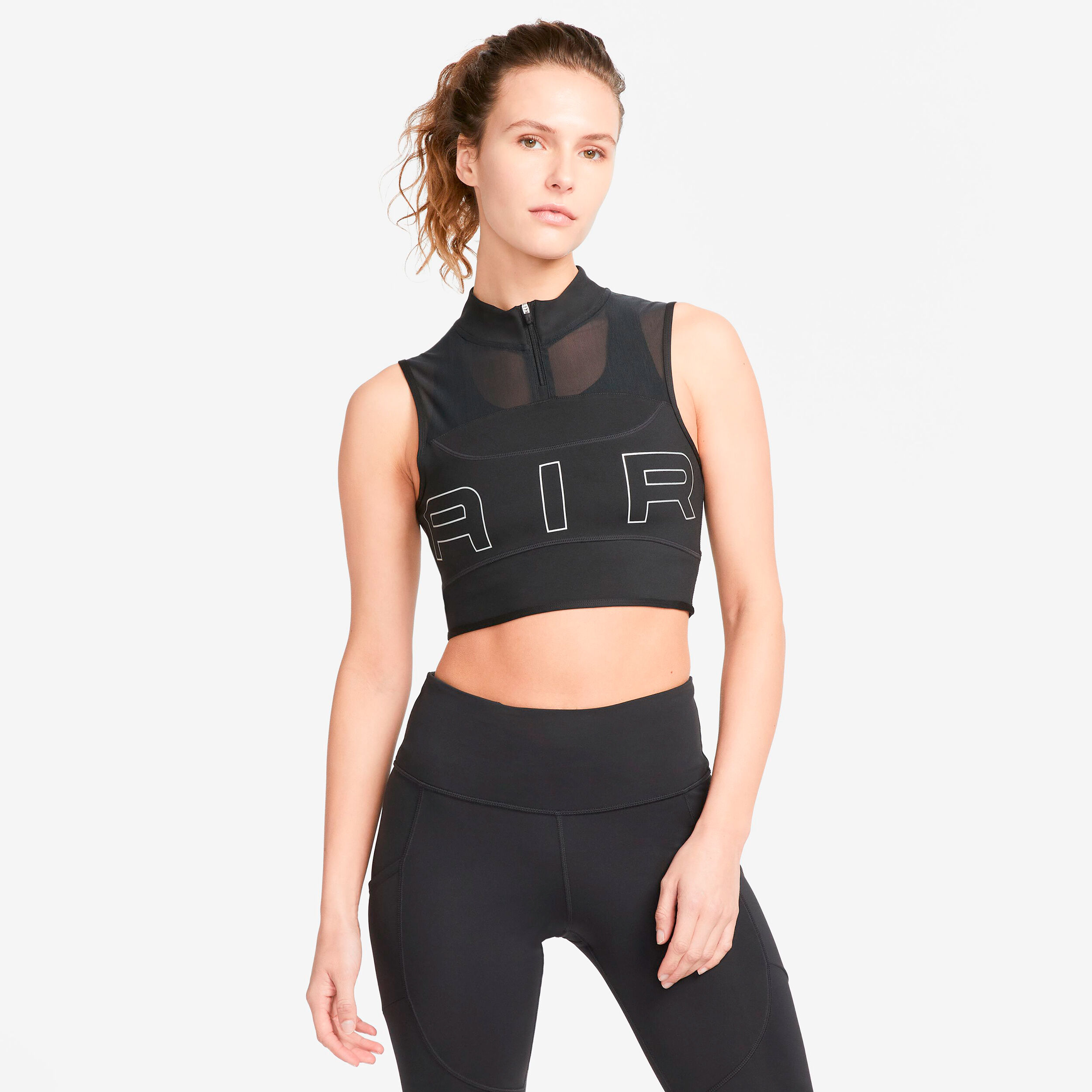 Buy Nike Dri Fit Air Cropped Debardeur Tank Top Femmes Noir online Tennis Point FR