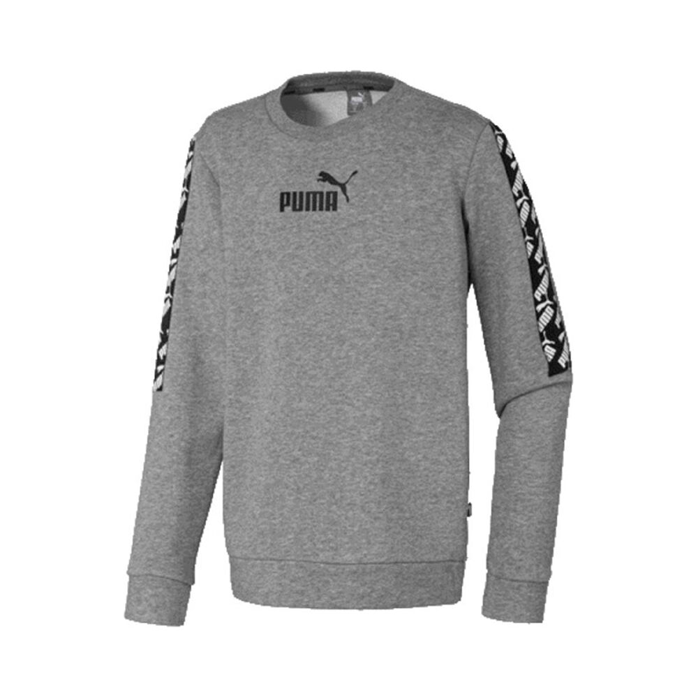 Puma Training Amplified Crew Sweat-shirt Garçons - Gris , Noir