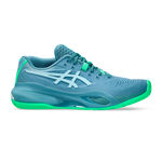 Chaussures de padel ASICS ASICS GEL-RESOLUTION X PADEL Chaussures padel Hommes-bleu gris, vert fluo