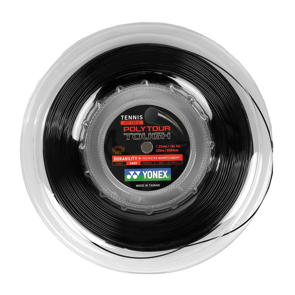 Yonex Poly Tour Tough Bobine Cordage 200m - Noir