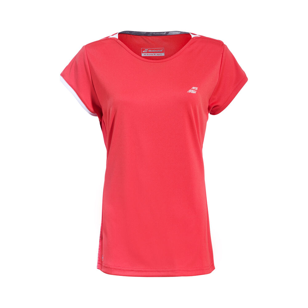 Babolat Performance Cap Sleeve T-shirt Filles - Rouge , Blanc