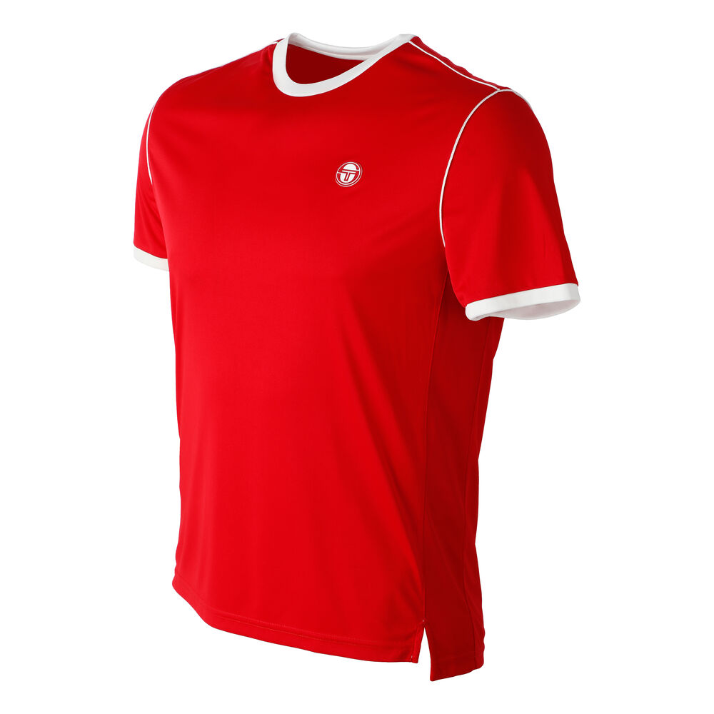 Sergio Tacchini T-shirt Hommes - Rouge , Blanc