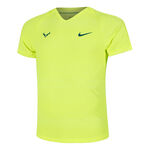 Vêtements Nike Nike Rafa Court Dri-Fit Advantage T-shirt Hommes - jaunes fluo, 