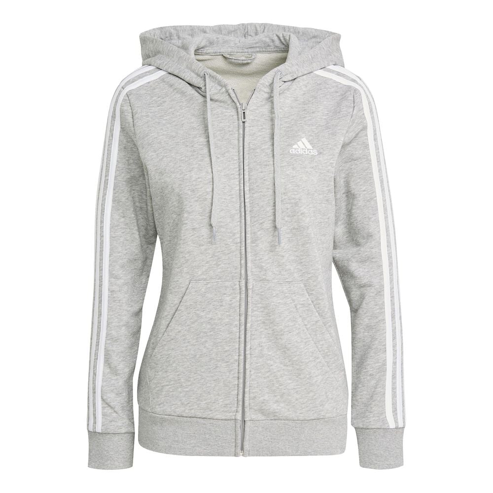 adidas 3-Stripes FT Gilet En Coton Femmes - Gris , Blanc