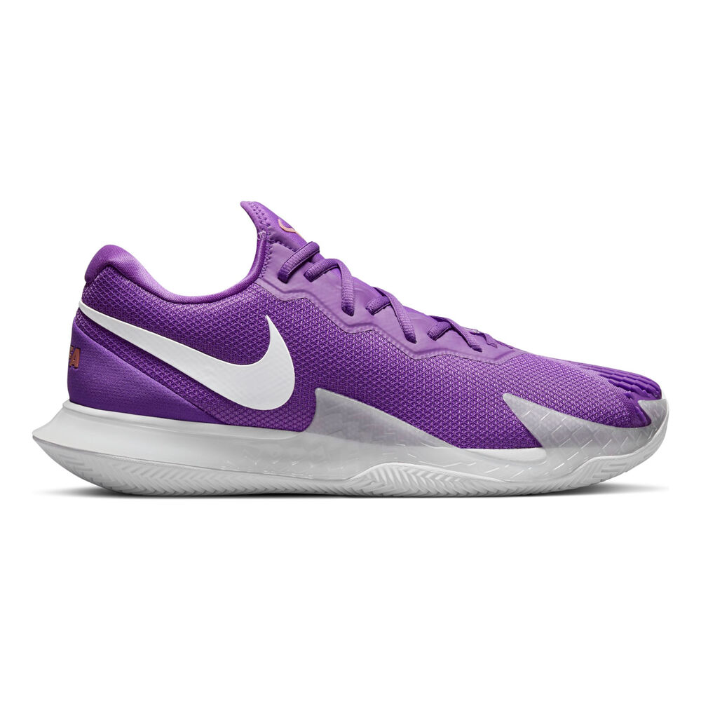 Nike Rafael Nadal Zoom Vapor Cage 4 Chaussure Terre Battue Hommes - Violet , Blanc