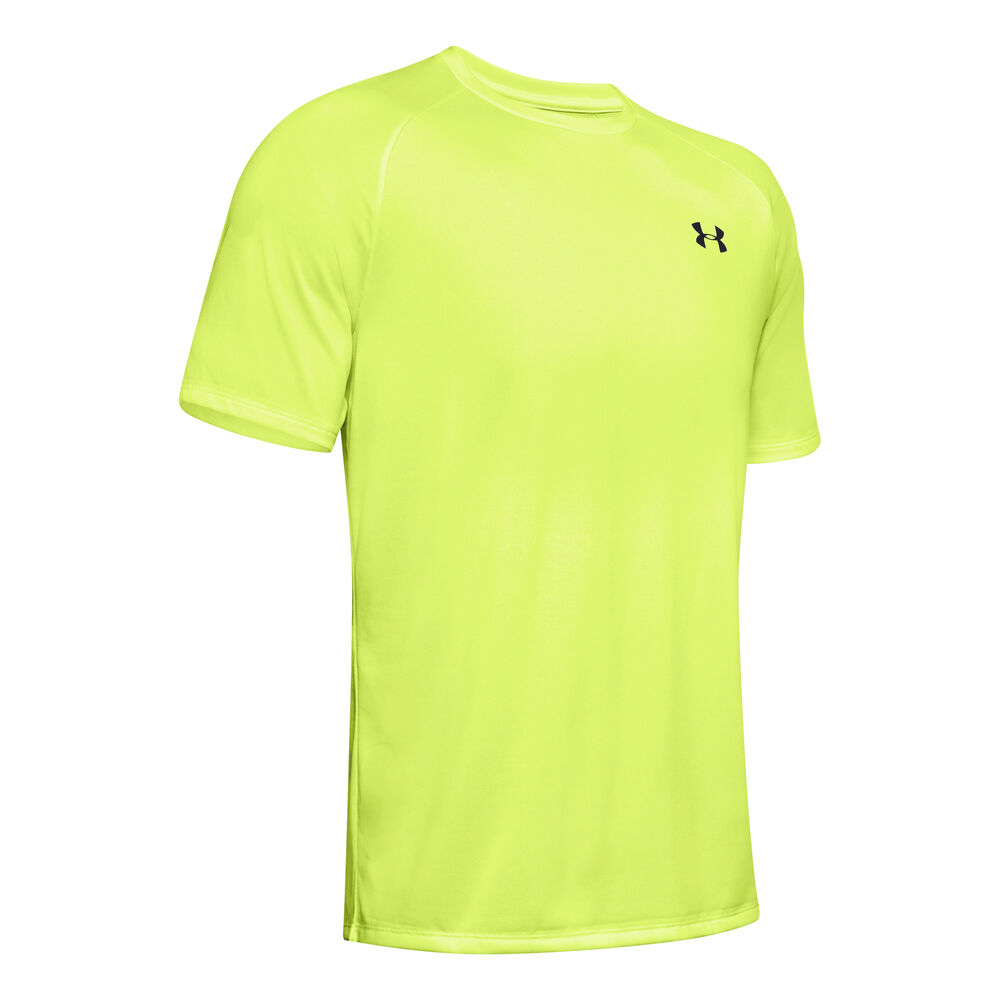 Under Armour Tech 2.0 T-shirt Hommes - Jaunes Fluo , Noir