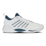 Chaussures de tennis K-Swiss K-Swiss Hypercourt Supreme 2 Chaussure Terre Battue Hommes-Blanc,Bleu Petrol